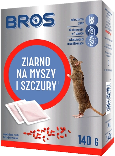 Bros grain against mice and rats 140 g