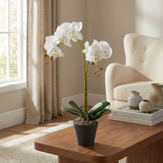 Artificial Decorative Orchid 54 cm - 1 piece