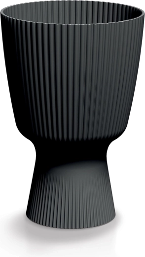 Cache-pot Milly Round 18,8 cm anthracite