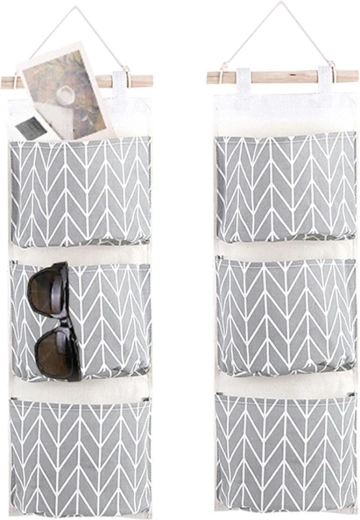 Organisateur suspendu gris