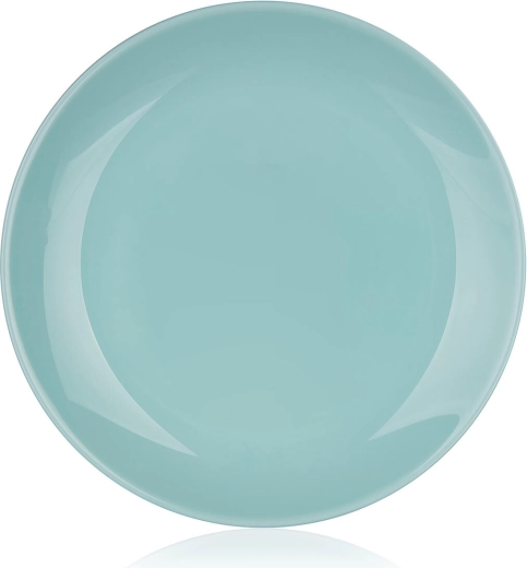 DIWALI Dessert Plate 19 cm Turquoise, Tempered Glass