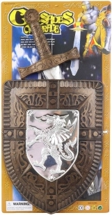 Kinder ridderset zwaard en schild