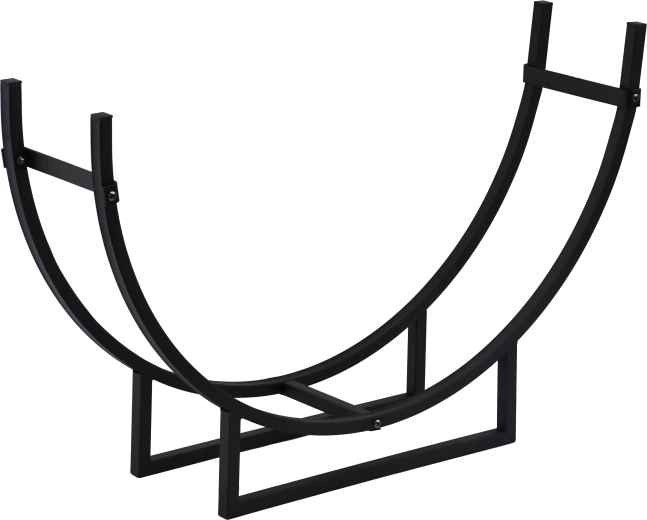 Holzstapelhalter für Kaminholz 92 × 21 × 55 cm