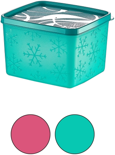 Diepvriesbak No-Frost 1,1 l zonder BPA