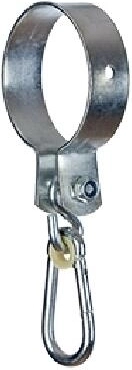 Swing hook with circular clamp 100 mm, load capacity 70 kg