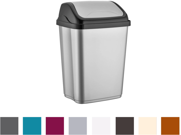 Vittorio 10 L Trash Bin with Lid