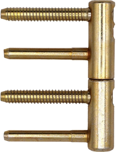 Deurhing TRIO 15, compleet, geel verzinkt (10 stuks)