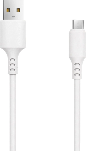 Setty USB–microUSB cable 1 m 3 A white