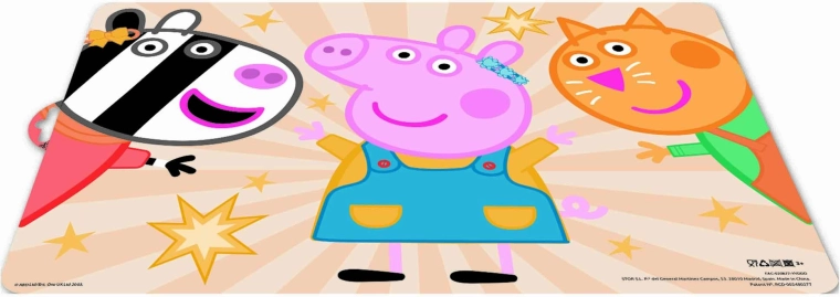 PEPPA PIG plastic placemat 43 × 28.1 cm