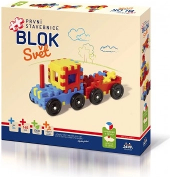 BLOK World Construction Set plastic 146 pcs