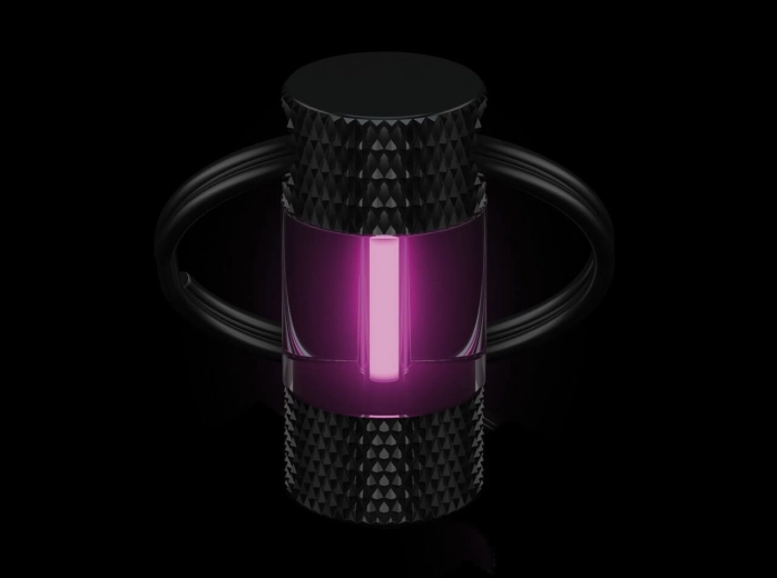 Böker Plus mini glow rose lumière porte-clés sans batterie - 1 pièce