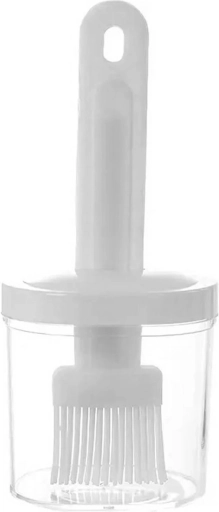 Pinceau de cuisine en silicone avec flacon