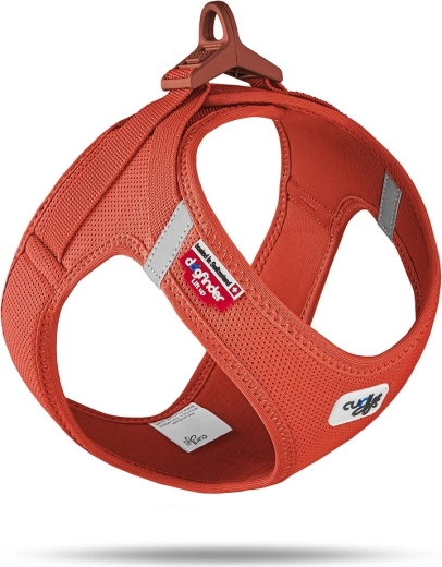 Curli Air-Mesh harness with buckle Sun Orange 2XS (2–4 kg)