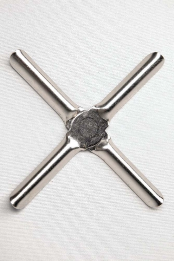 Primpol adaptateur croisé en acier inoxydable pour brûleur à gaz
