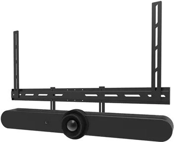 Étagère professionnelle pour barre vidéo Neomounts AV30-500BL pour TV 43–110", capacité 10 kg