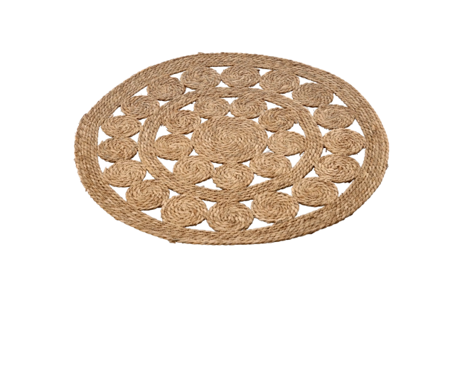 Runde Unterlage aus Seegras 80 cm