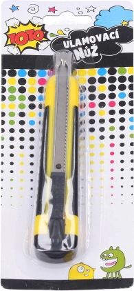 Couteau sécable avec poignée ergonomique 9 mm