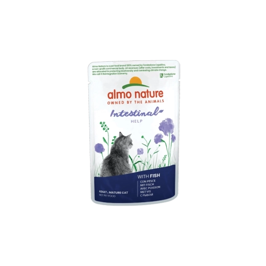 Almo Nature Intestinal pouch for cats – fish 70 g