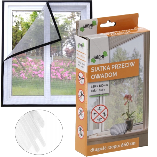 Moustiquaire 150 × 180 cm blanche