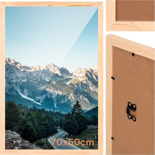 Wooden photo frame Ruhhy 50 × 70 cm - 1 piece