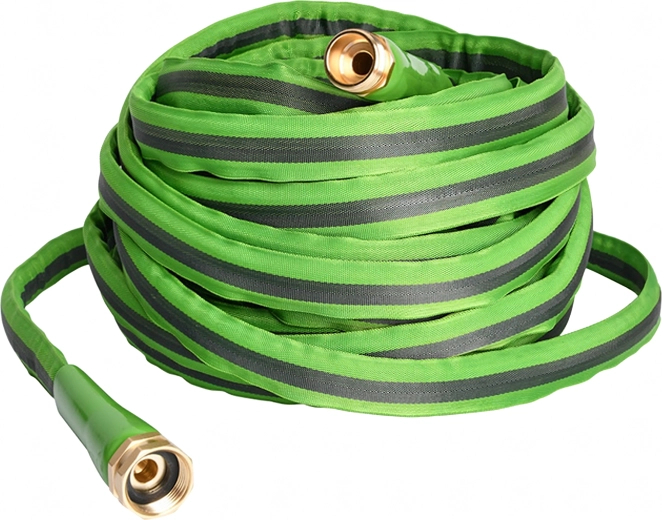 Garden high-pressure PVC hose, 1/2" with brass connectors – 7.5 m