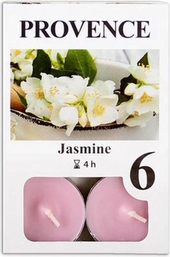 Duft-Teelichter Provence Jasmin, 6 Stück