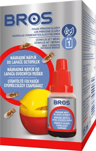 Bros replacement refill for fruit fly trap 15 ml