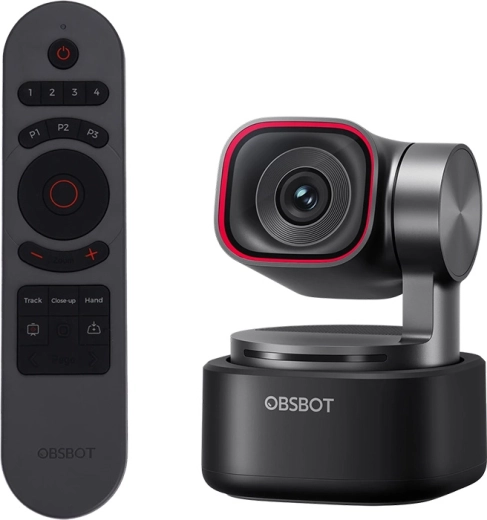 OBSBOT Tiny 3 webcam 4K with remote control