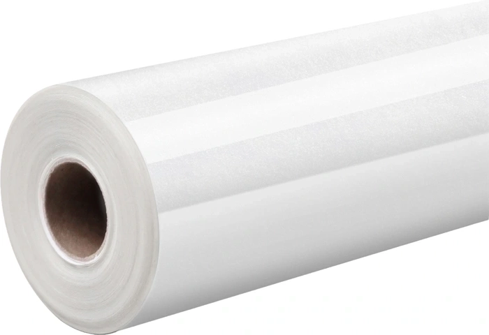 HTVRONT glinsterende warmteoverdrachtsfolie 30,5 × 90 cm wit