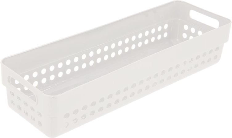 Terra mandje – witte kunststof organizer