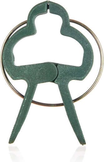 Plastic plant-tying clips 4 × 2.6 cm, 25 pcs