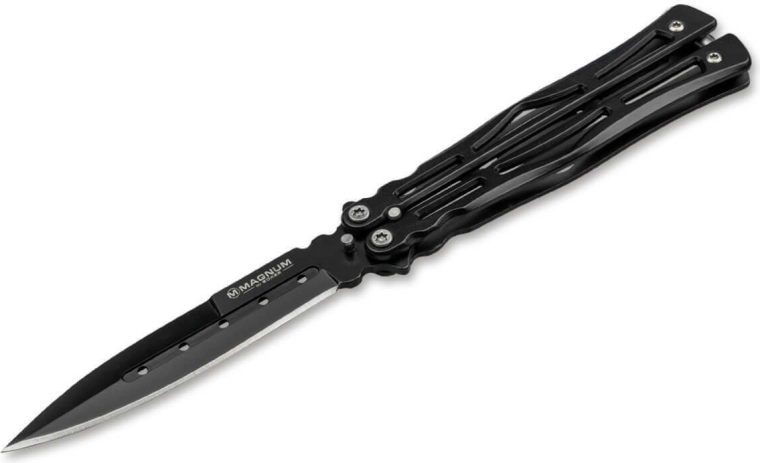 Balisong knife Magnum Neptis with black blade