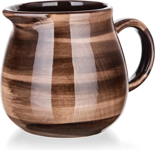 Ceramic Milk Jug 350 ml Palas Brown