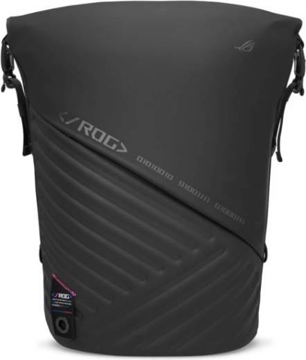 ROG Slash 4.0 Laptop Backpack, black, roll-top