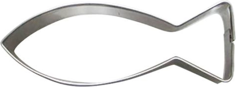 Stainless steel cookie cutter fish 5–6 cm