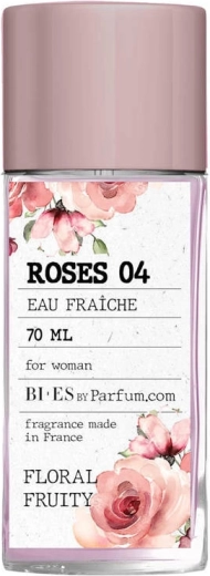 BI-ES Roses 04 dames verfrissend water in glas 70 ml