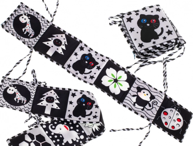 Contrasterend sensomotorisch boekje voor kinderen