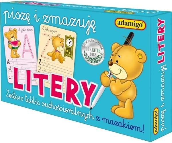 Write & Wipe Board Set – Letters