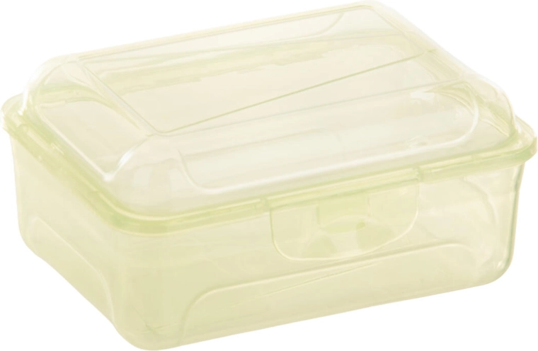 Snackbox mit Klickverschluss 14 × 10 × 6,5 cm – 1 Stück