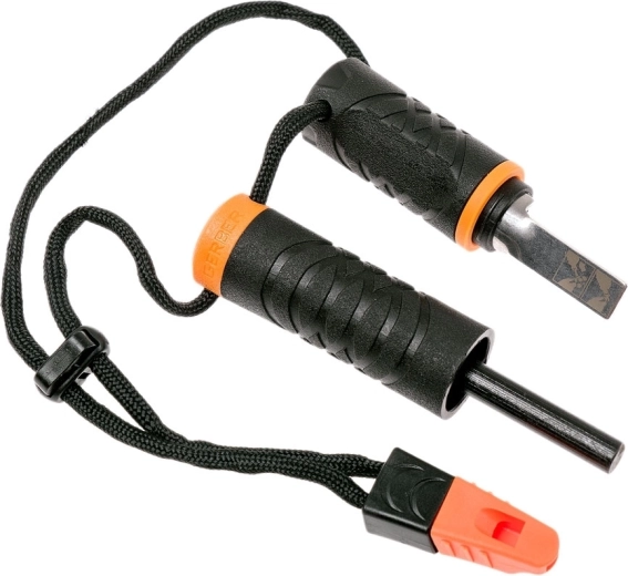 Gerber Fire Starter multifunction fire starter with striker and whistle