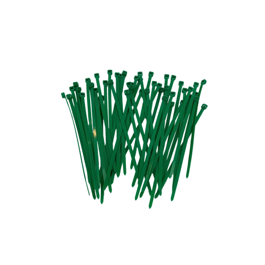 Set of 100 zip ties for securing shade netting 0.5 × 15 cm