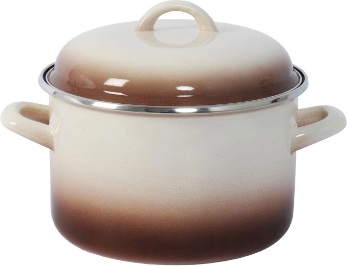 Pot with Lid 24 cm 6.75 L CAPUCCINO