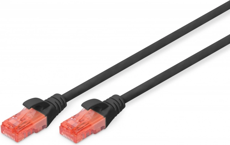 Patch Cable U/UTP Cat. 6 PVC 3 m Black