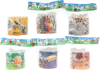 Safari Animal Spring, Plastic Toy for Children