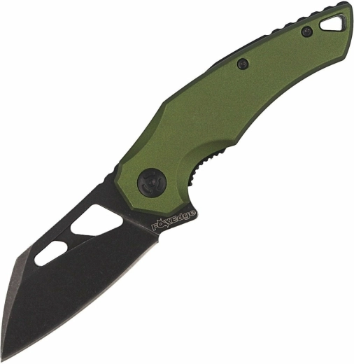 Couteau pliant de poche Fox Knives AOD Edge Atrax 8 cm, vert