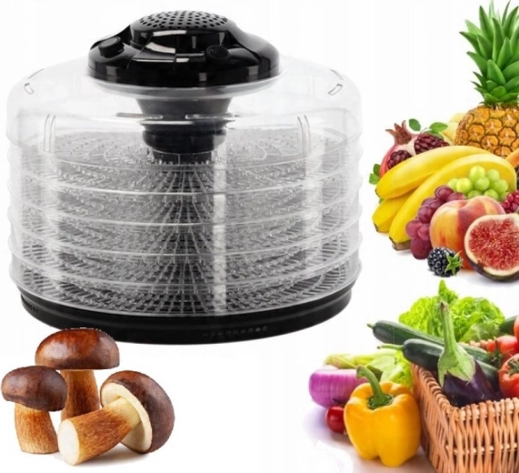 Voedseldroger met 5 lagen 350 W 32 cm