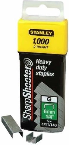 STANLEY Staples 8 mm, 1000 pcs