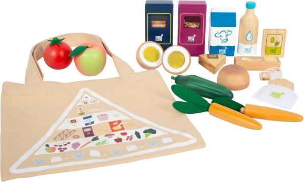 Fresh Vegetarian Food Set – wooden play food for kids’ kitchens