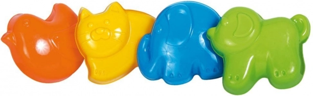 Zandvormpjes dieren 4 stuks