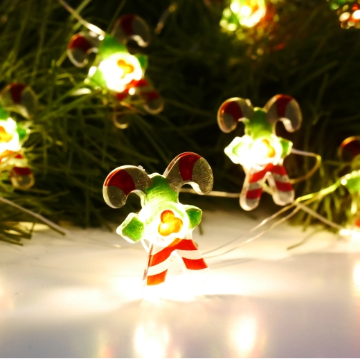 LED-lichtslinger snoepjes 20 LED op batterijen